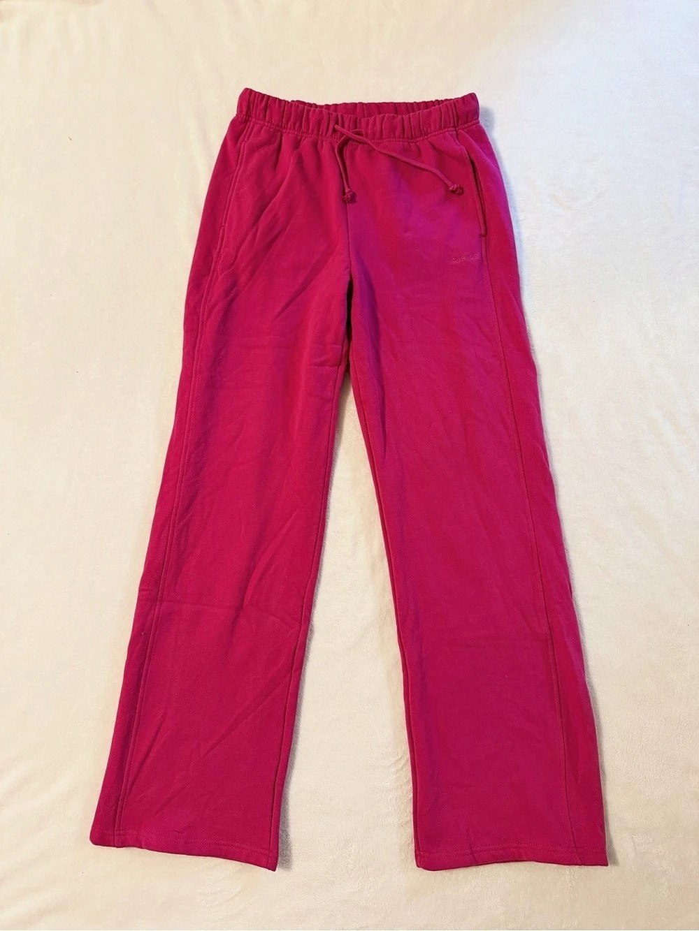 Garage UltraFleece Straight Leg Sweatpants Raspberry Cheeks Pink - Picture 2 of 4